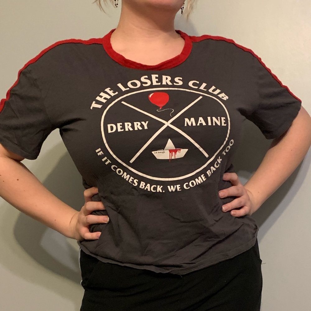 IT chapter 2 crop top